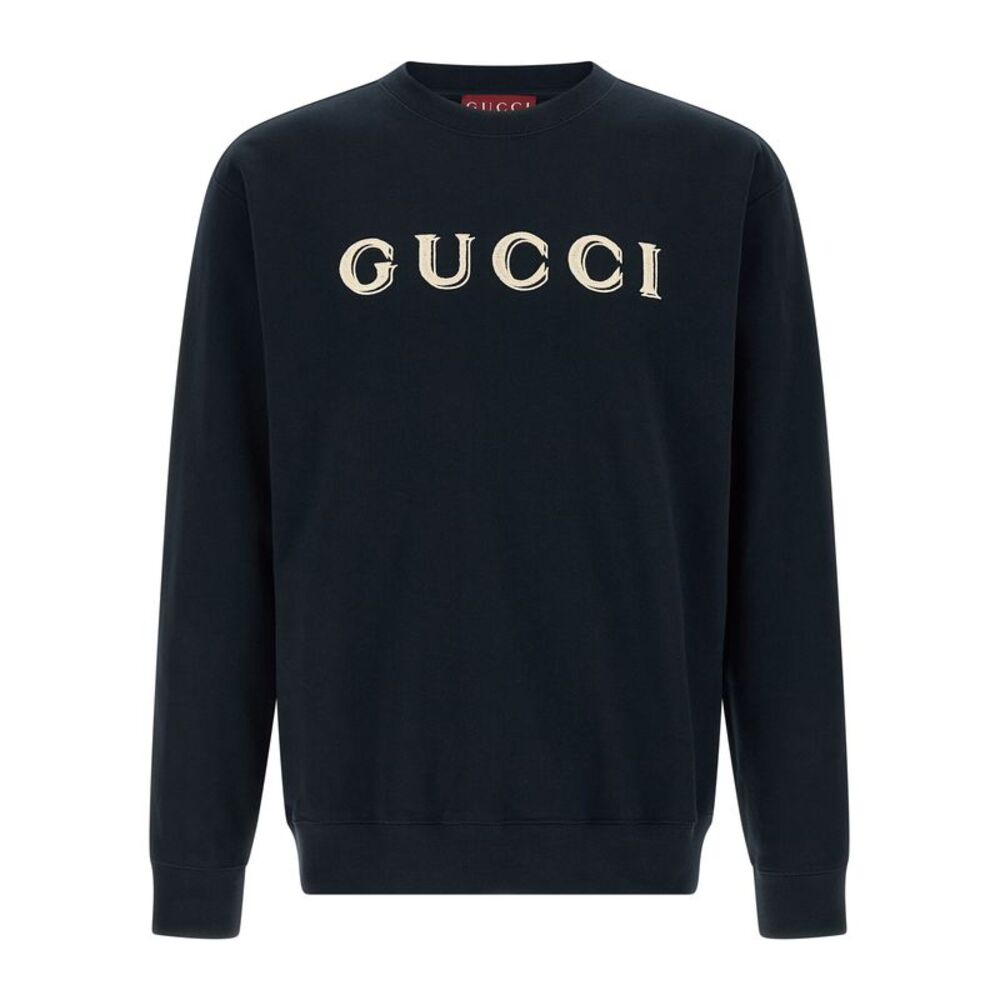 Gucci Blue Cotton Men's Sweatshirt